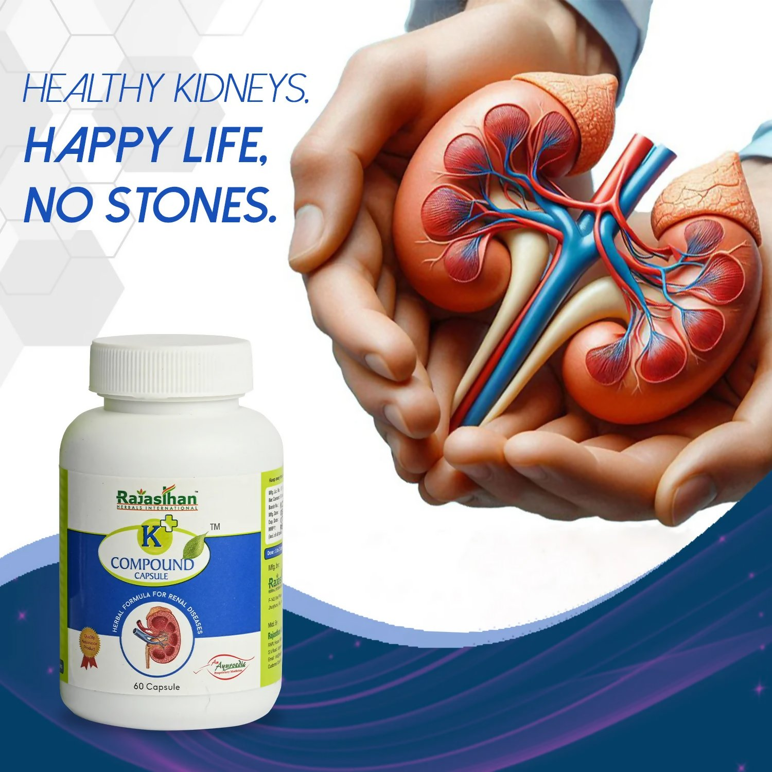 Rajasthan Herbals K+ Compound Capsules