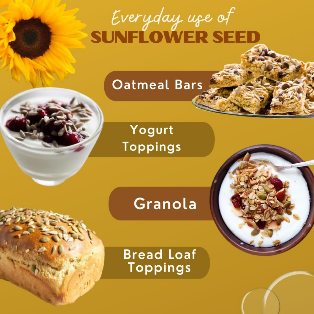 Nature Yard Raw Sunflower Seeds (Surajmukhi Ke Beej) - Distacart