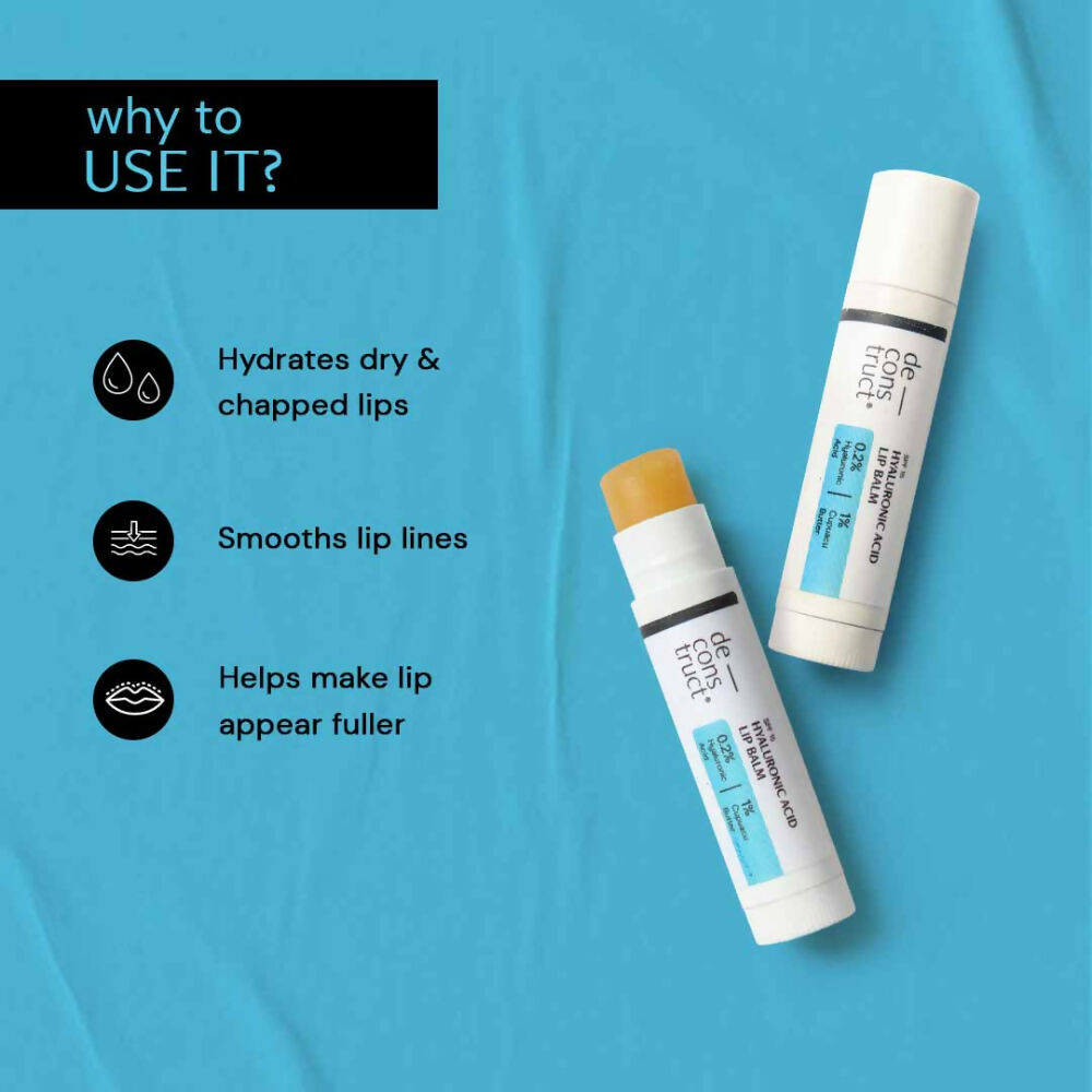 Deconstruct Hyaluronic Acid Lip Balm For Dry & Chapped Lips - Distacart