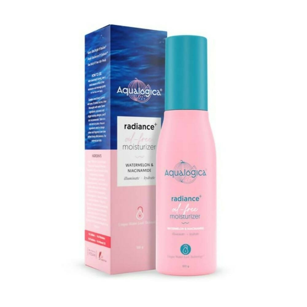Aqualogica Radiance+ Oil Free Moisturizer with Watermelon and Niacinamide - Distacart