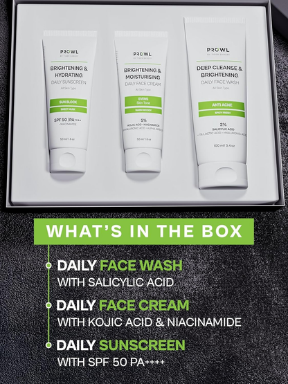 Prowl By Tiger Shroff Unique Skincare Gift Kit - Distacart