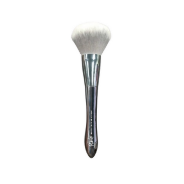 Rude Cosmetics Silver Bullet Powder Brush - Beretta