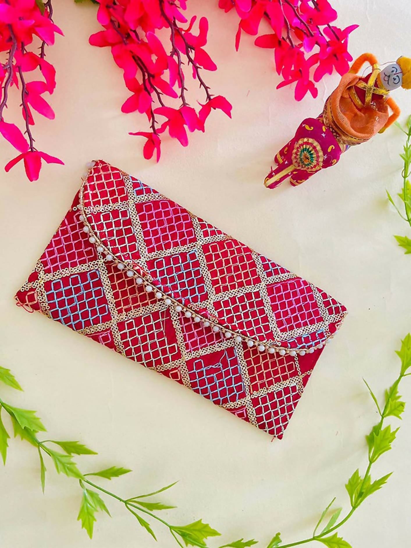 Joban Fashion Bridal Purse - Multicolor - Dista