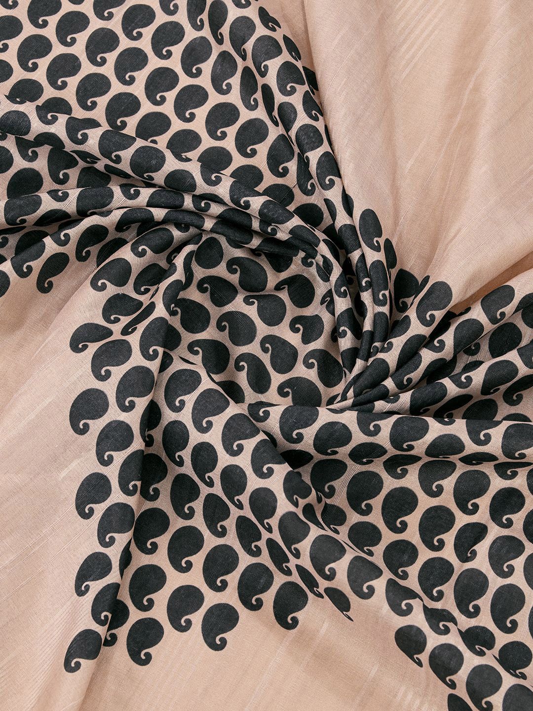 Mitera Paisley Silk Blend Saree - Distacart