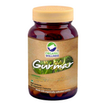 Thumbnail for Organic Wellness Gurmar Vegetarian Capsules - Distacart