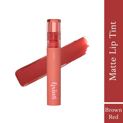 Etude House Fixing Tint Lipstick - 02 Vintage Red - Distacart