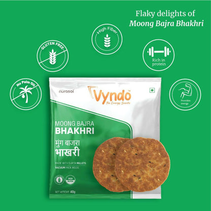 Vyndo Bhakhri Mini Snack Pack Combo - Distacart