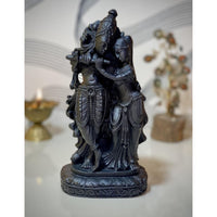 Thumbnail for HR Enterprises Black Radha Krishna Idol - Distacart