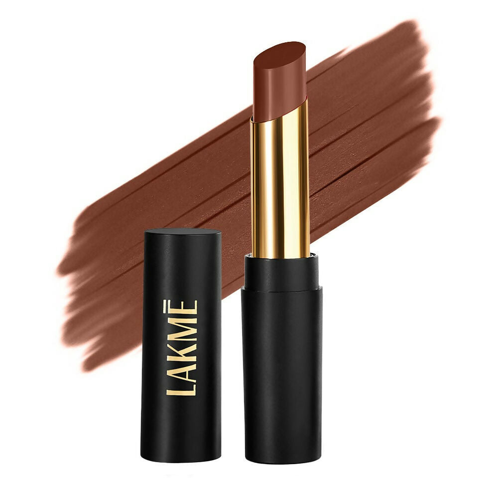 Lakme Absolute Beyond Matte Lipstick - 301 Brown Beauty - Distacart
