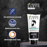 Thumbnail for Amazing Earth Activated Charcoal Face Scrub for Men