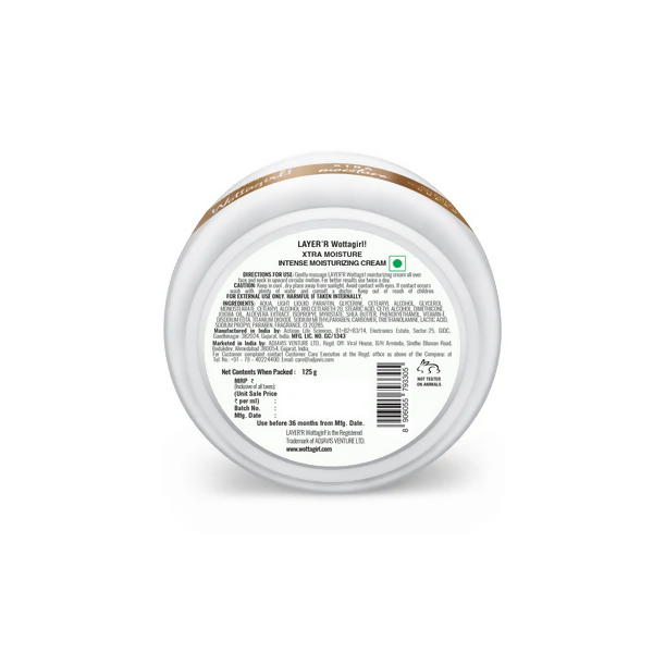 Layerr Wottagirl Xtra Moisture Cream - Distacart