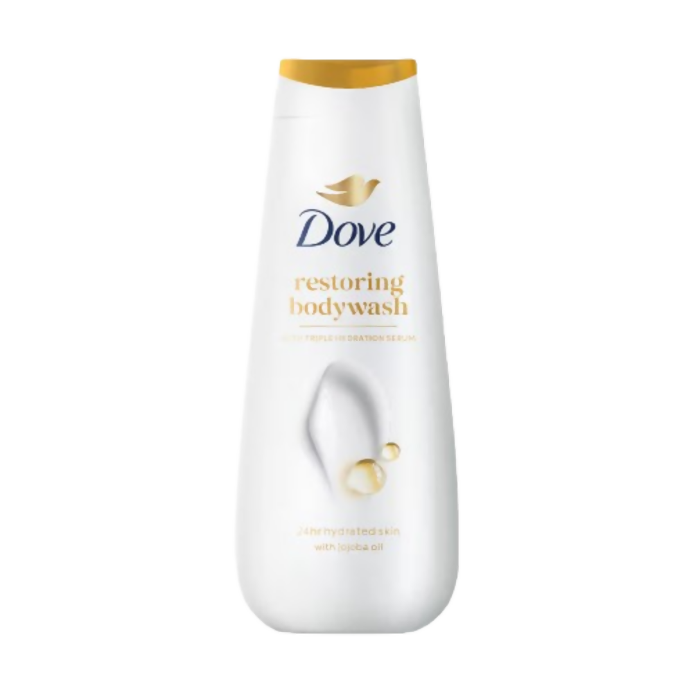 Dove Dryness Care Bodywash With Triple Hydration Serum