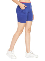 Thumbnail for Asmaani Royal Blue Color Short Pant with Two Side Pockets