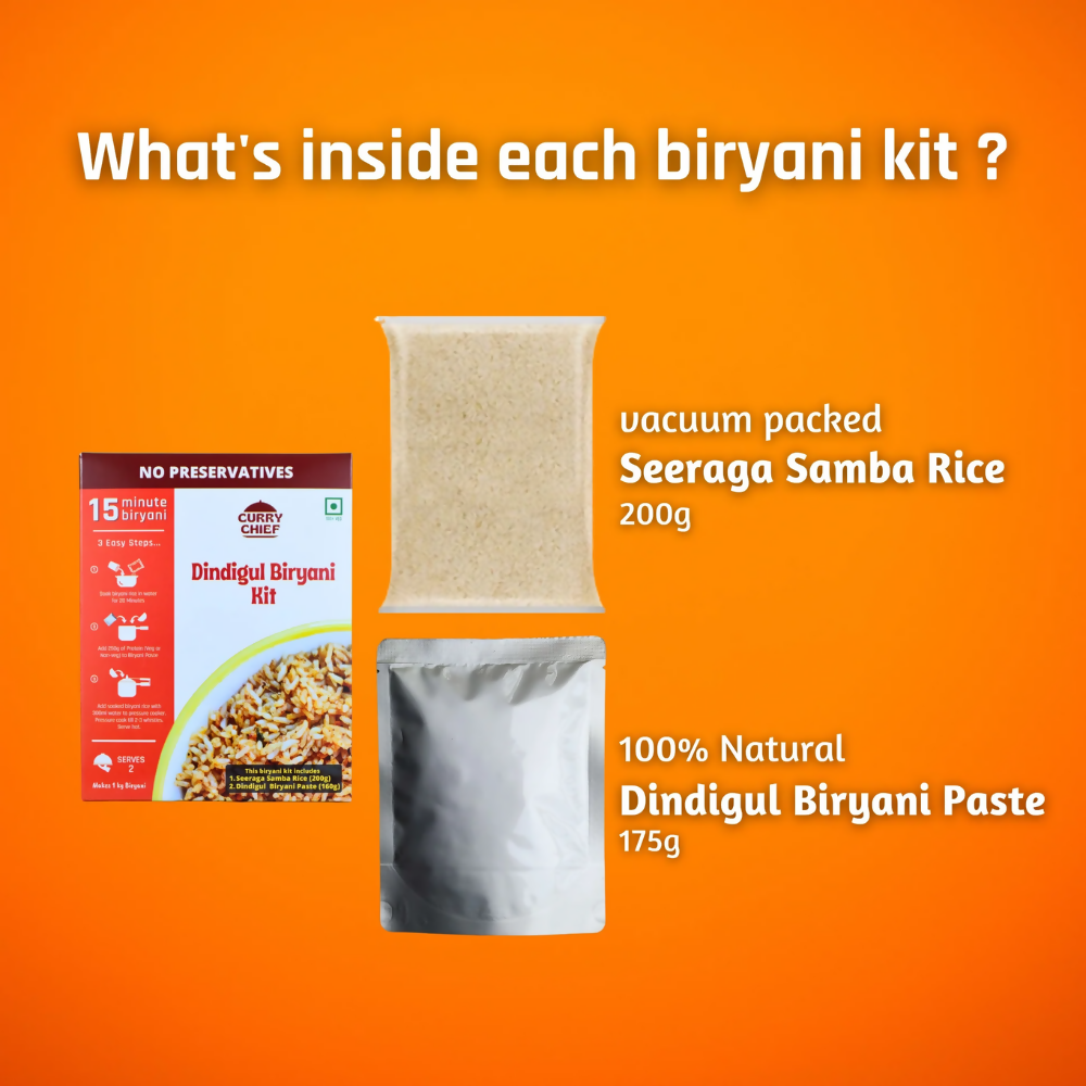 CurryChief Dindigul Biryani Kit - Distacart