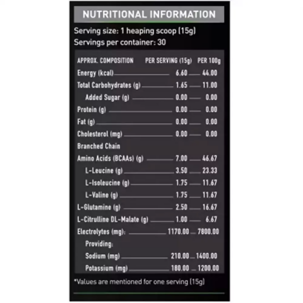 MuscleBlaze BCAA Pro Orange