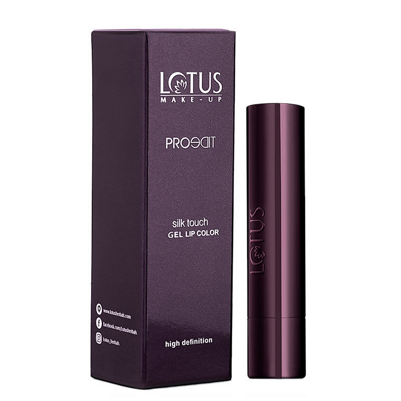 Lotus Make-Up Proedit Silk Touch Gel Lip Color - Peach Paris - Distacart