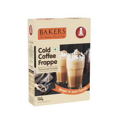 BAKERS Cold Coffee Frappe Powder & Belgian Choco Frappe Powder - Dista
