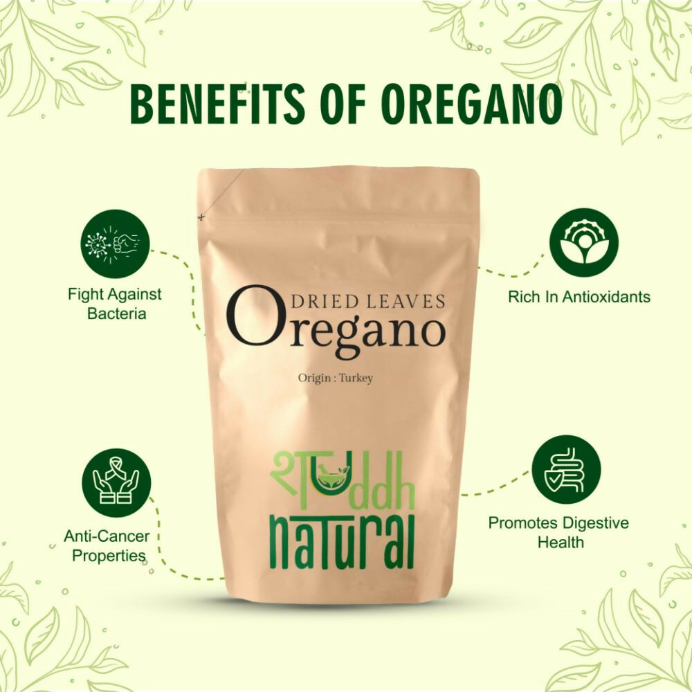 Shuddh Natural Premium Turkish Oregano Leaves - Distacart
