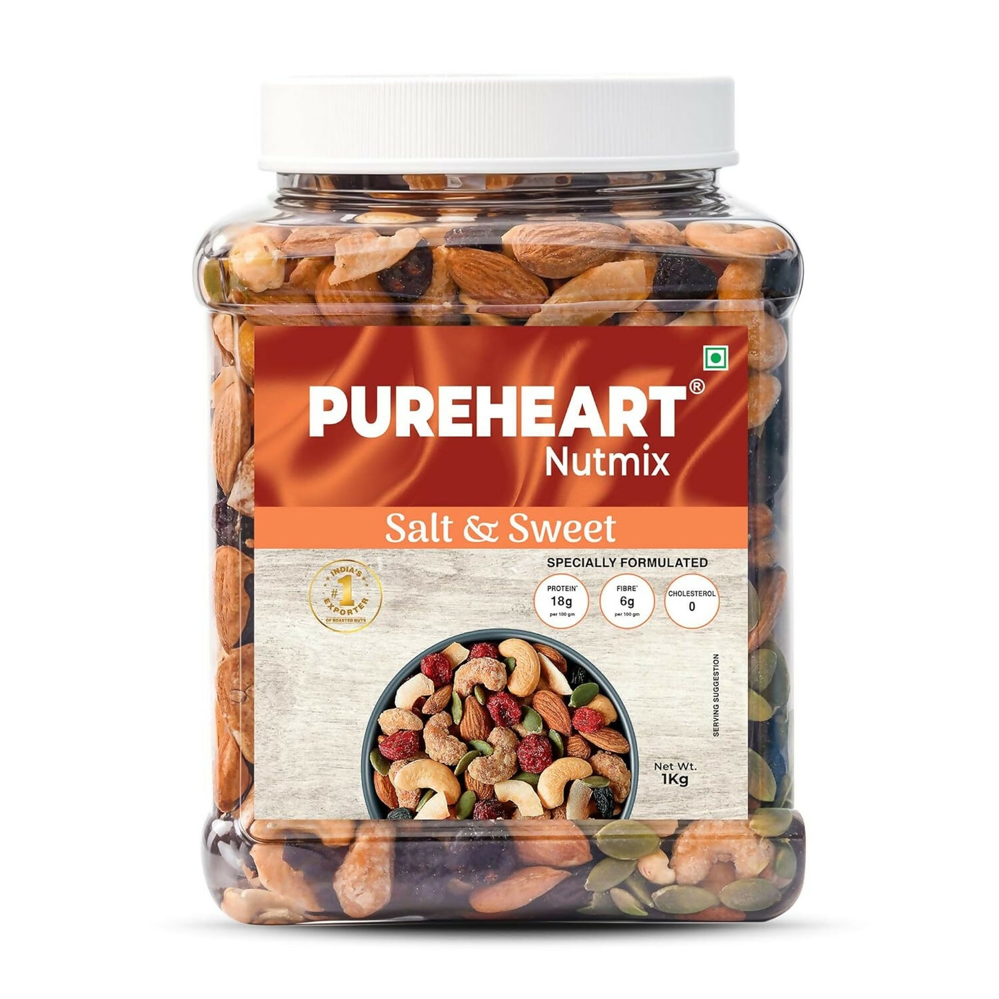 Pureheart Nutmix Salt & Sweet Dry Fruits - Distacart
