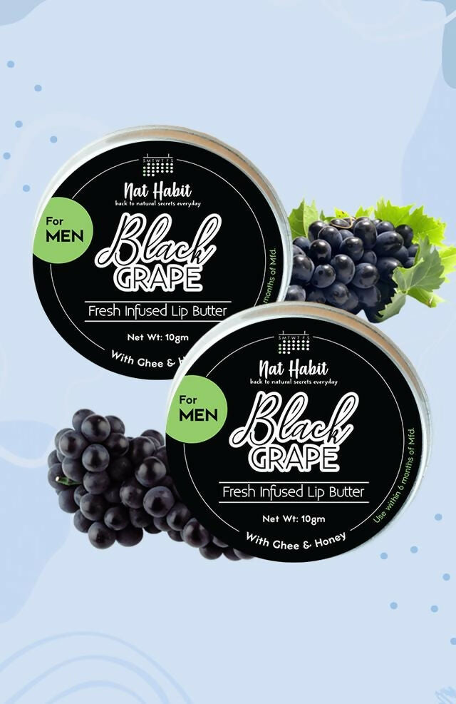 Nat Habit Black Grape Lip Butter - Distacart