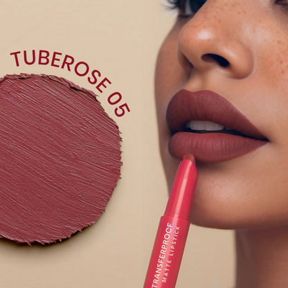 NY Bae Transfer-proof Matte Crayon Lipstick – Tuberose 05 - Distacart
