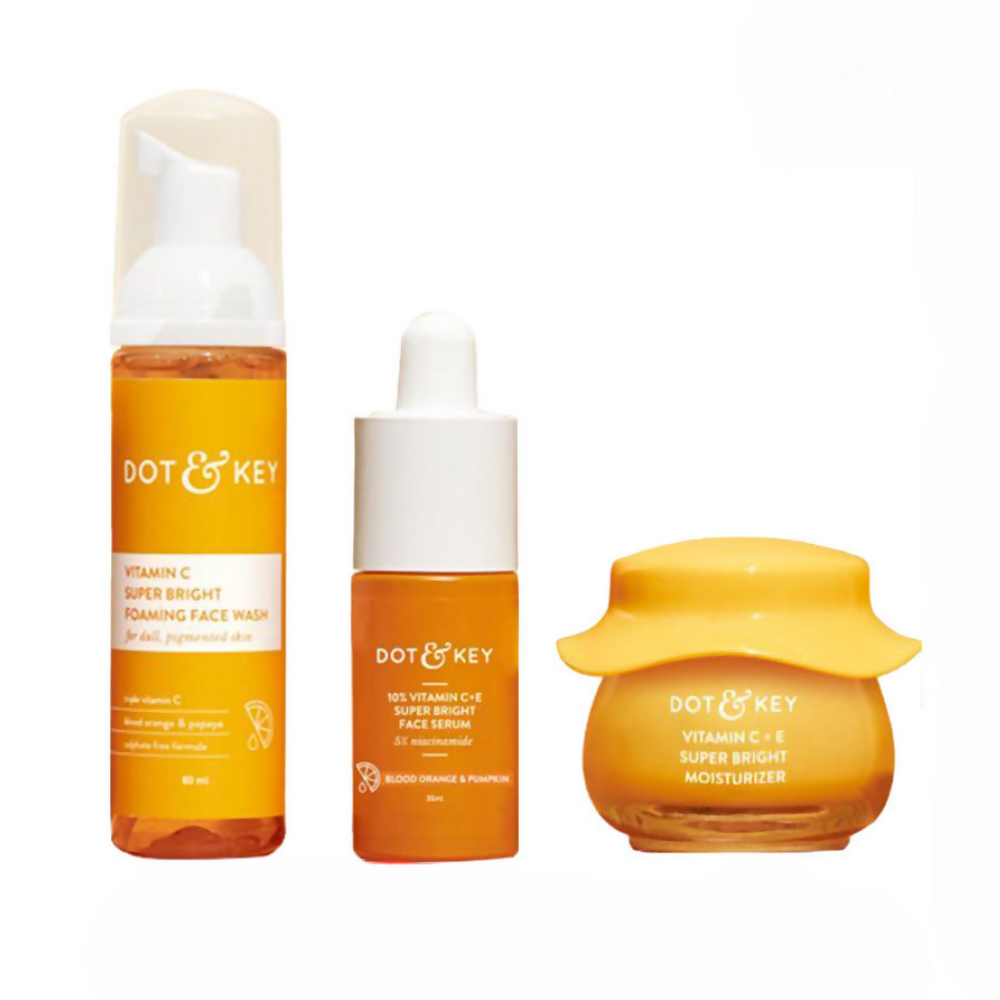 Dot & Key CSM (Cleanser, Serum, Moisturizer) Vitamin C Combo - Distacart