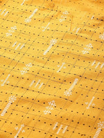 Thumbnail for Anubhutee Mustard Yellow & Black Pure Cotton Printed Night suit - Distacart
