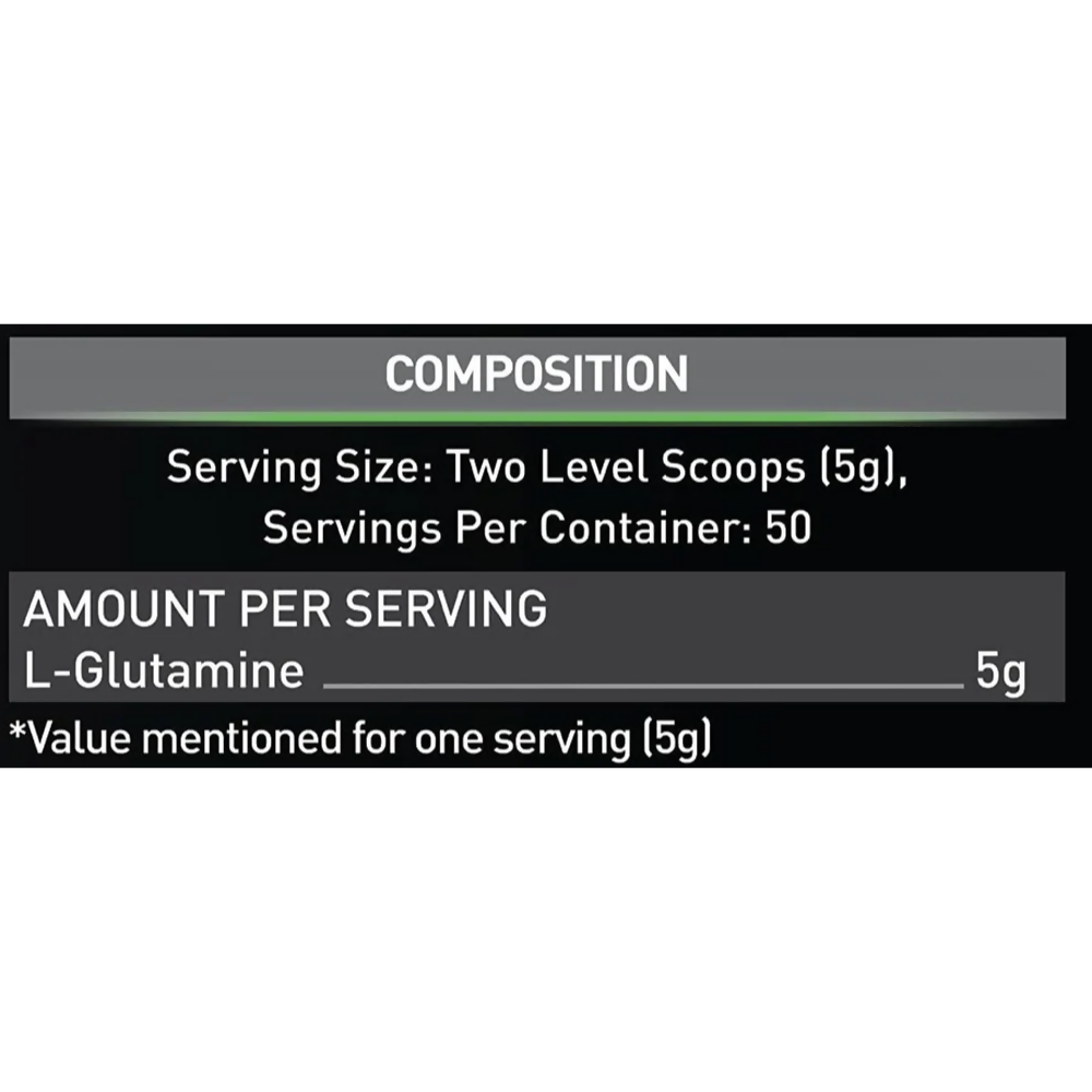 MuscleBlaze L - Glutamine Unflavored - Distacart