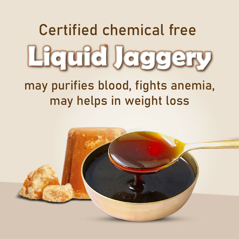 Naivedyam Chemical Free Liquid Jaggery - Jar - Distacart