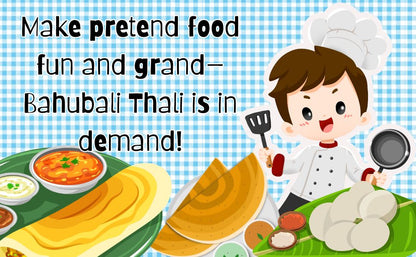 The Small Wonderland Bahubali Set-20 Piece Set-South Indian food inspired Pretend Play Food Toys - Distacart