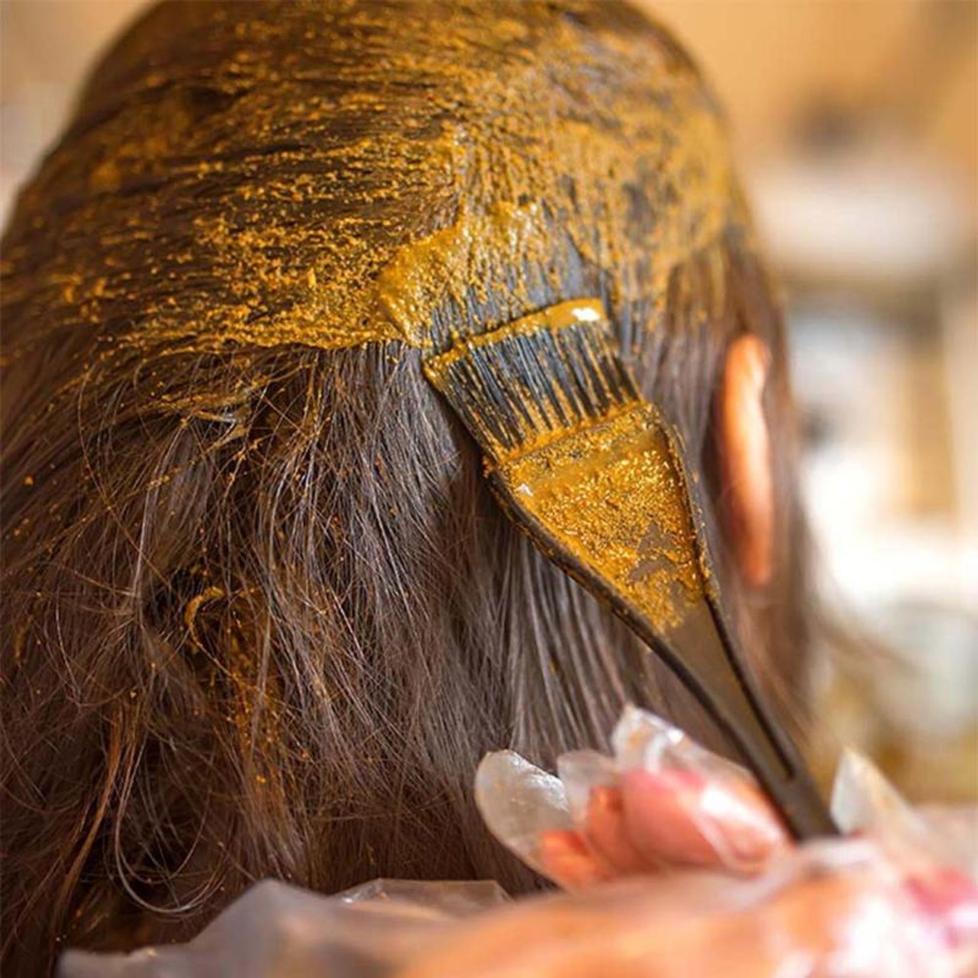 GLAMOUR WORLD AYURVEDIC Glow Mehendi Hair Color - Distacart