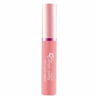 Avon Simply Pretty Shiny Liquid Lipgloss - Pink Sparkles - Distacart