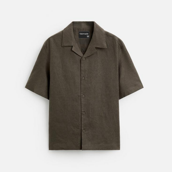 Fabmade Men’S Brown Cotton Shirt - Distacart