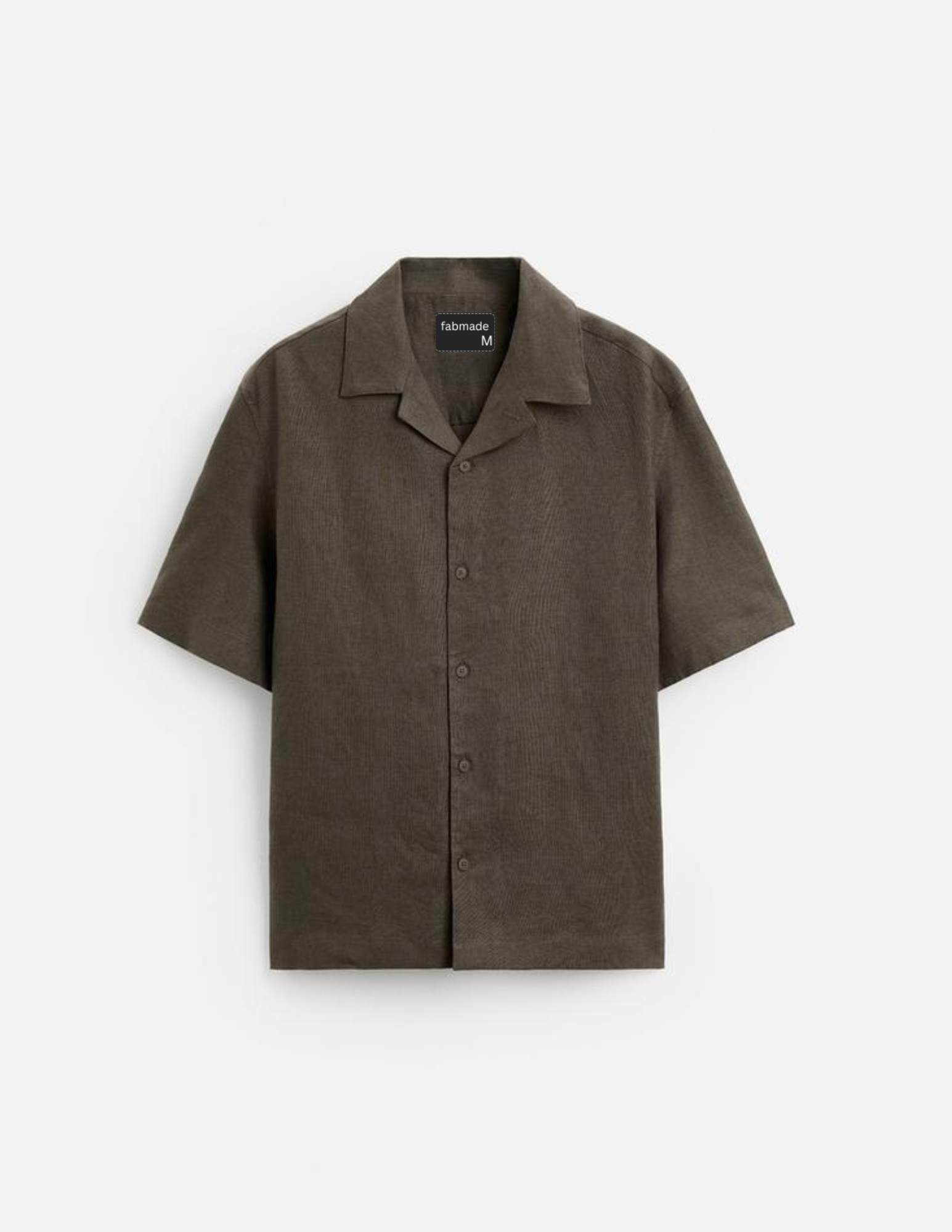 Fabmade Men’S Brown Cotton Shirt - Distacart