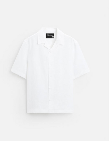 Fabmade Men’S White Cotton Shirt - Distacart