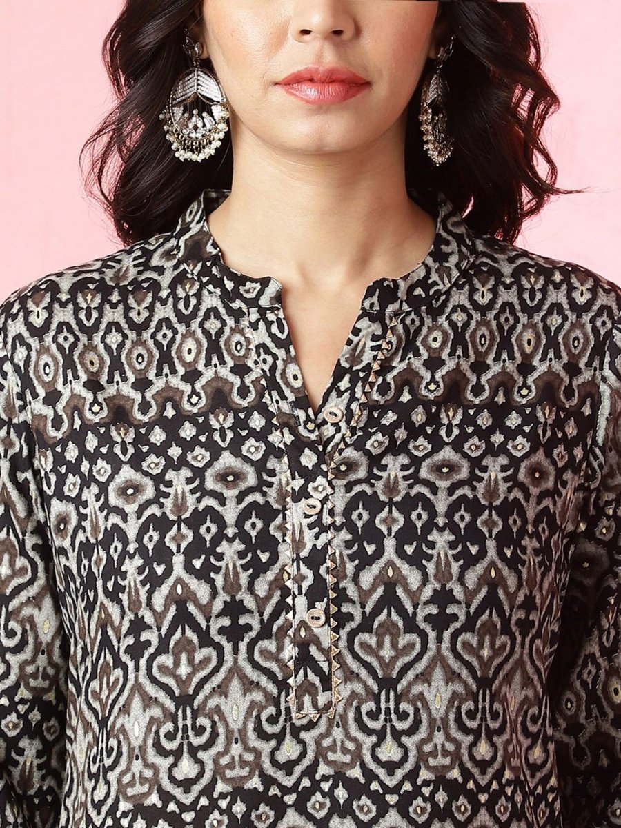 Anouk Women Ethnic Motifs Printed Kurta - Distacart