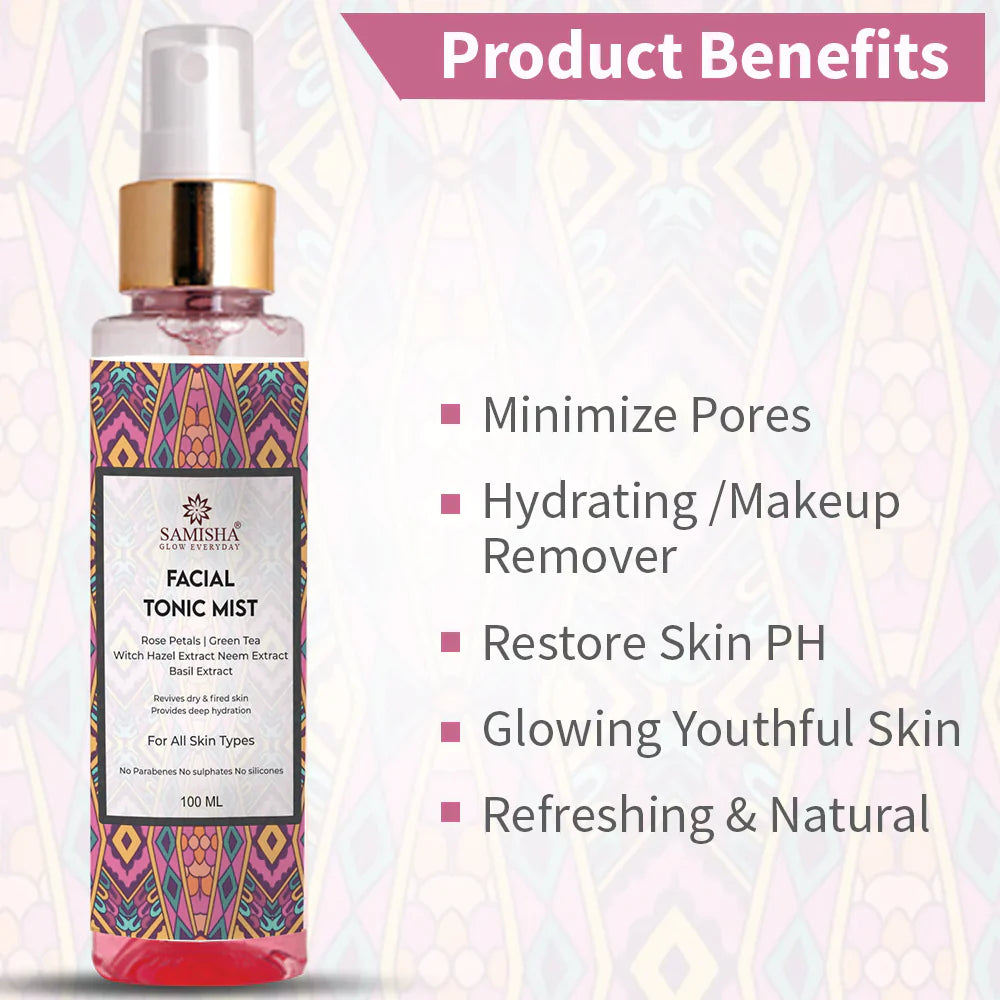 Samisha Rose Water Toner - Distacart