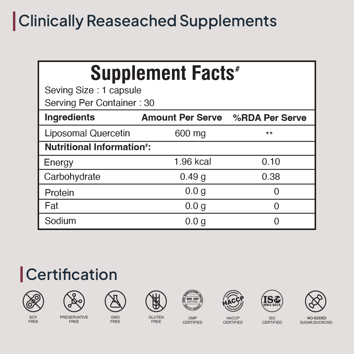 Miduty by Palak Notes Liposomal Quercetin Capsules - Distacart