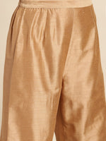 Thumbnail for All About You Women Velvet Finish Yoke Design Regular Kurta with Palazzos - Distacart