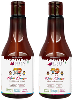 Thumbnail for bliss welness kids omega chocolate syrup 100ml each