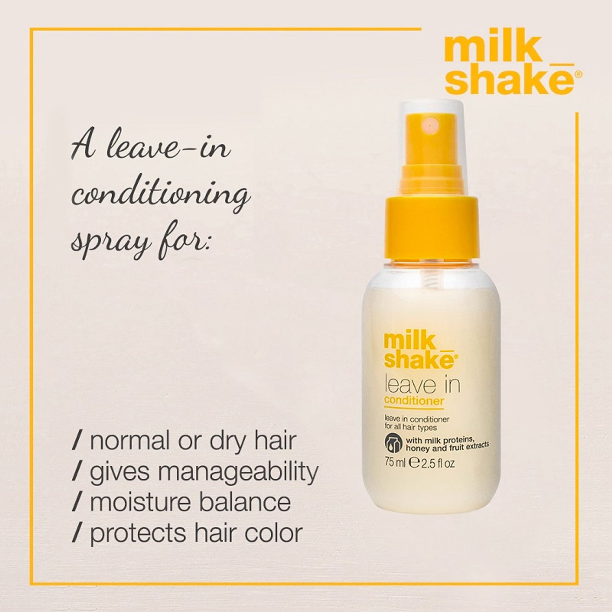 Milkshake Leave In Conditioner   Damage Control & Detangle