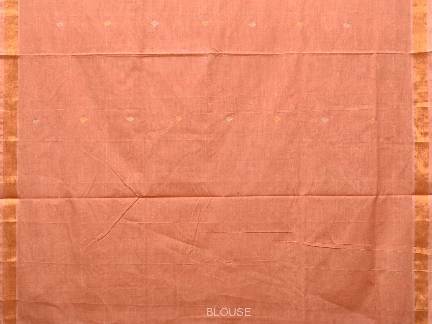 Fawn Uppada Cotton Handloom Saree with Assorted Pallu Design - Global Threads - Distacart