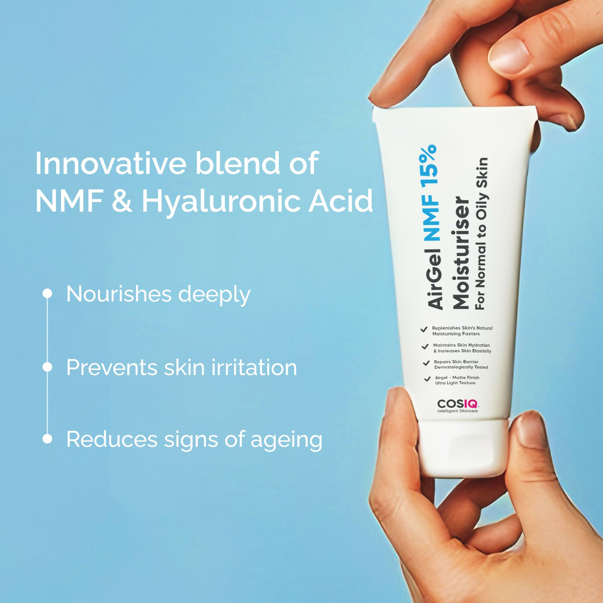 Cos-IQ AirGel NMF 15% for Oily Skin Moisturizer