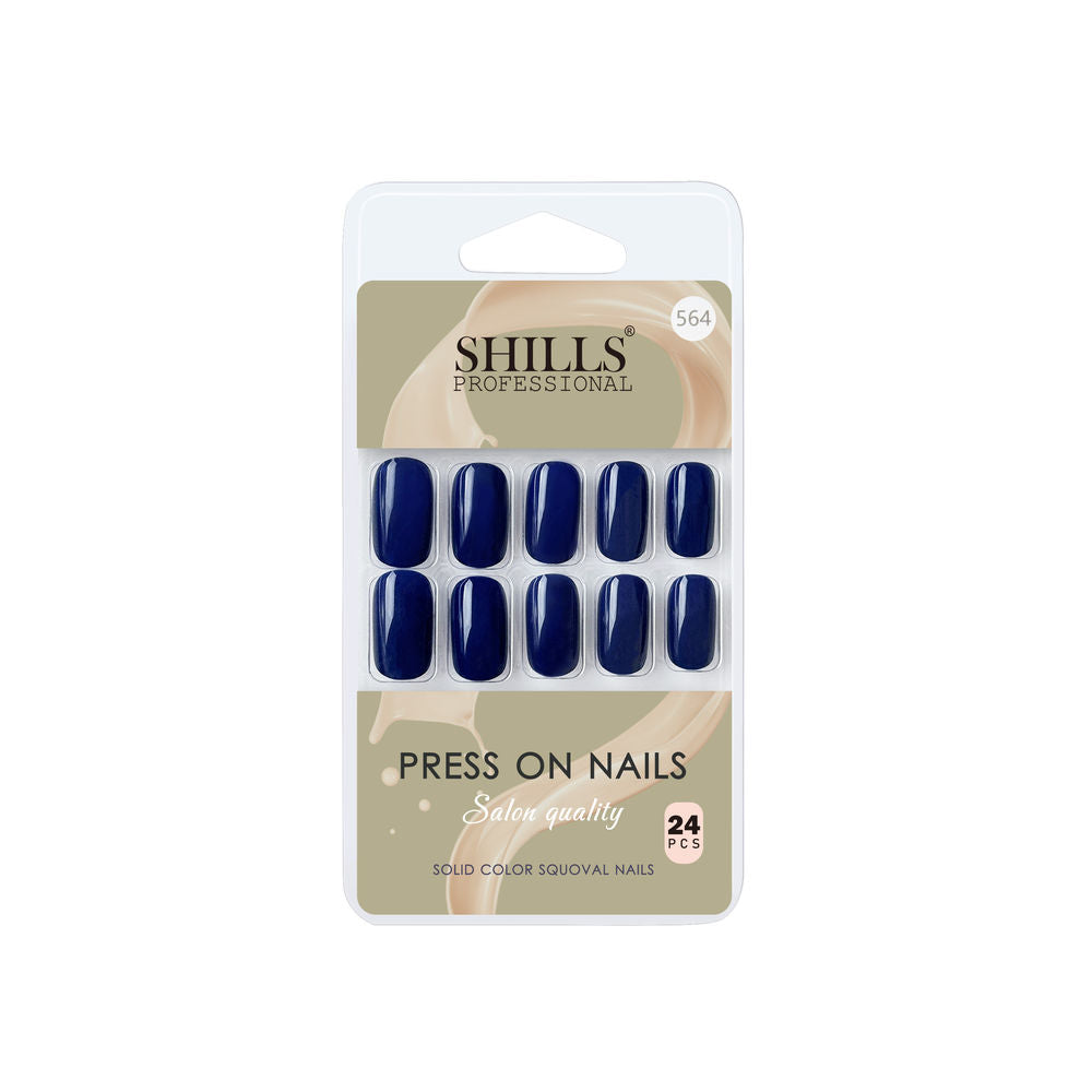shills professional reusable press on nails square spn564