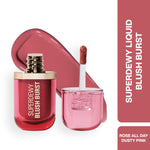 Thumbnail for Makeup Revolution Superdewy Liquid Blush Burst - Rose All Day Dusty Pink