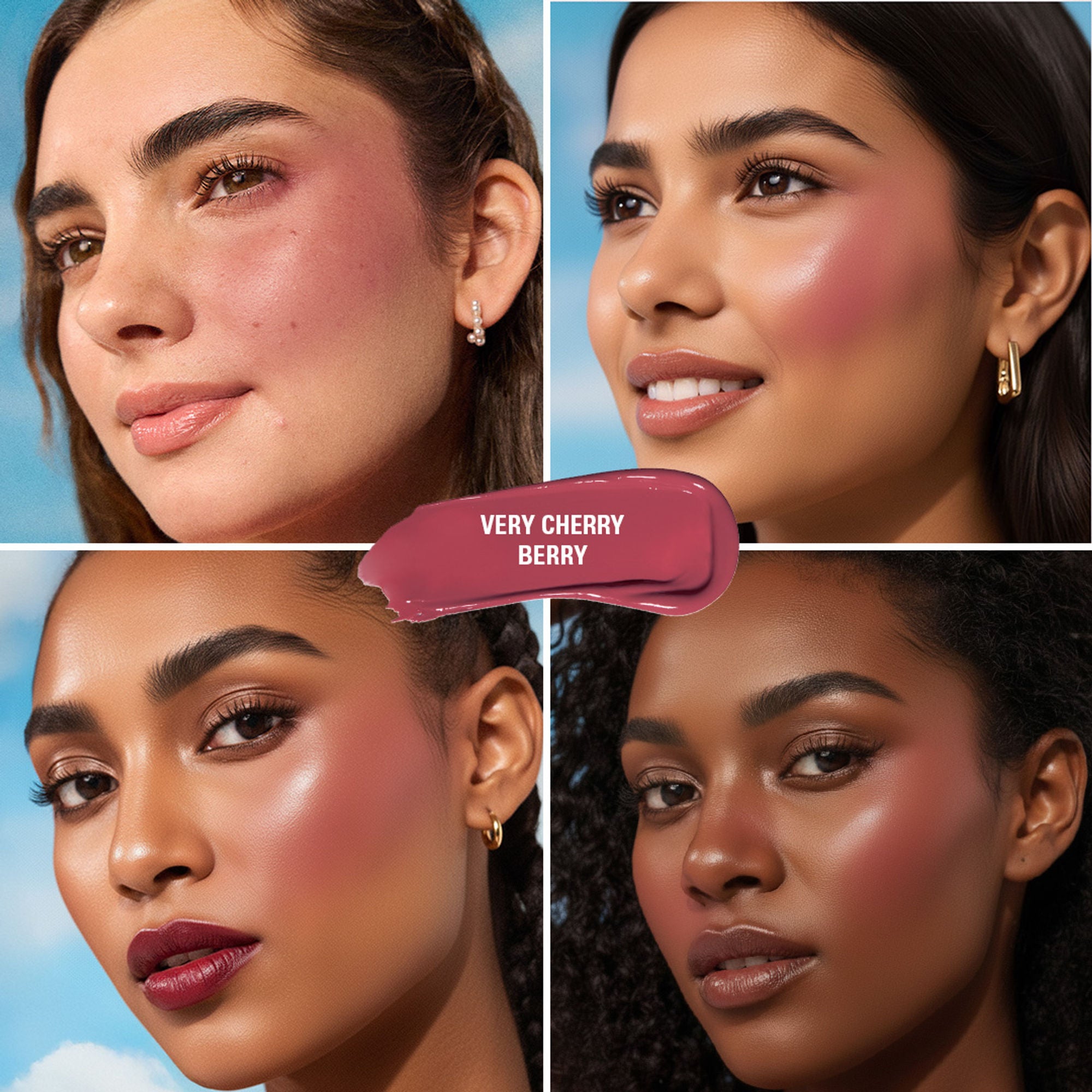 Makeup Revolution Superdewy Liquid Blush Burst - Very Cherry Berry - Distacart