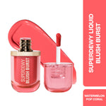Thumbnail for Makeup Revolution Superdewy Liquid Blush Burst - Watermelon Pop Coral