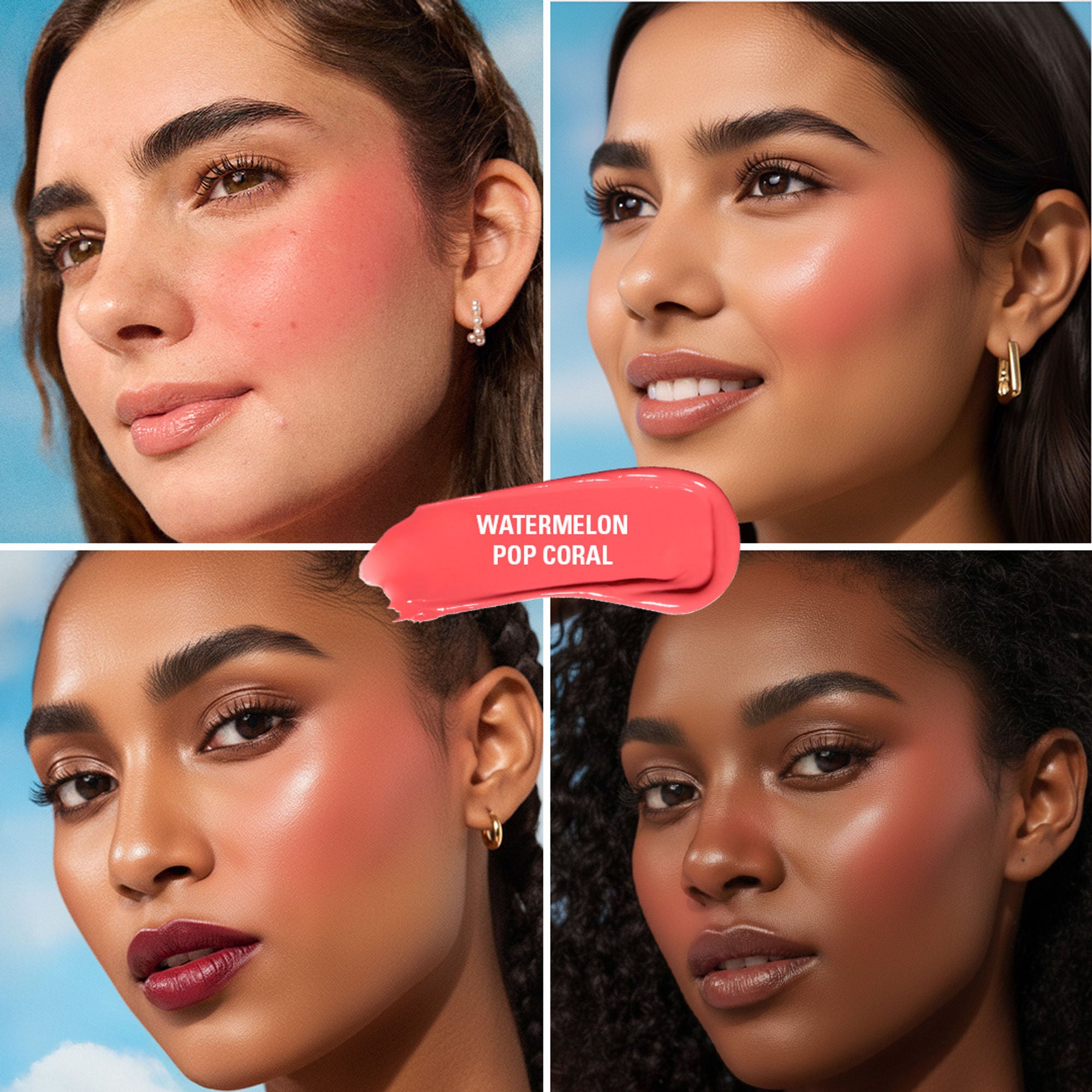 Makeup Revolution Superdewy Liquid Blush Burst - Watermelon Pop Coral - Distacart