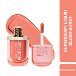 Thumbnail for Makeup Revolution Superdewy Liquid Blush Burst - Peach Spritz
