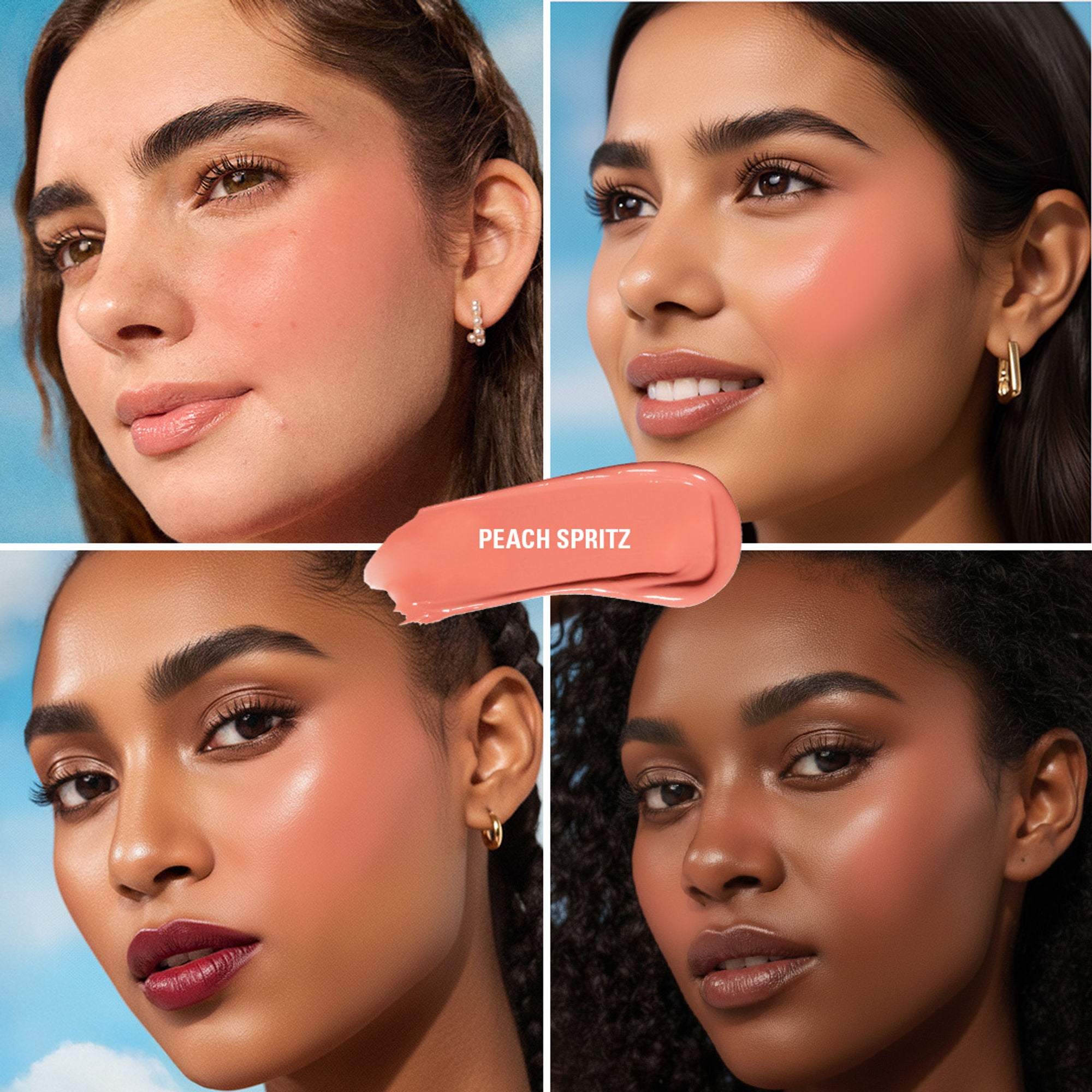 Makeup Revolution Superdewy Liquid Blush Burst - Peach Spritz - Distacart